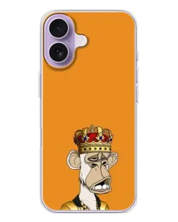 Чехол для iPhone 17 с картинкой «Золотая обезьяна Bored Ape» Чехол для iPhone 17 с картинкой «Золотая обезьяна Bored Ape»