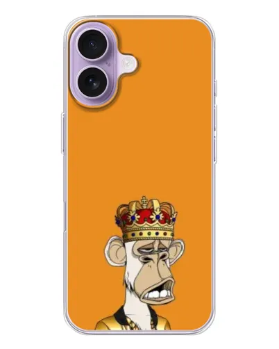 Чехол для iPhone 17 с картинкой «Золотая обезьяна Bored Ape» Чехол для iPhone 17 с картинкой «Золотая обезьяна Bored Ape»