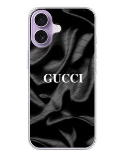 Чехол для iPhone 17 с картинкой «Gucci — шелковые волны» Чехол для iPhone 17 с картинкой «Gucci — шелковые волны»