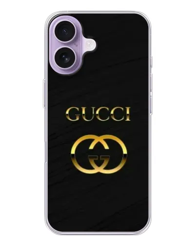 Чехол для iPhone 17 с картинкой «Золотой логотип Gucci» Чехол для iPhone 17 с картинкой «Золотой логотип Gucci»