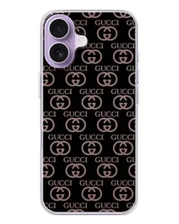 Чехол для iPhone 17 с картинкой «Классическая монограмма Gucci»