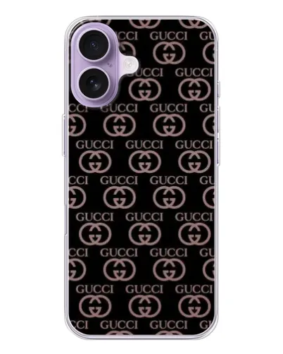 Чехол для iPhone 17 с картинкой «Классическая монограмма Gucci» Чехол для iPhone 17 с картинкой «Классическая монограмма Gucci»