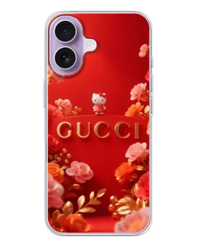 Чехол для iPhone 17 с картинкой «Gucci — золотой сад» Чехол для iPhone 17 с картинкой «Gucci — золотой сад»