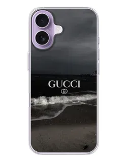 Чехол для iPhone 17 с картинкой «Gucci — морской прибой»