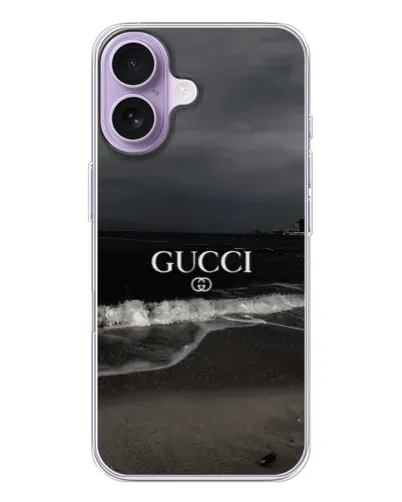 Чехол для iPhone 17 с картинкой «Gucci — морской прибой» Чехол для iPhone 17 с картинкой «Gucci — морской прибой»