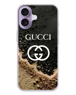 Чехол для iPhone 17 с картинкой «Gucci — песчаные дюны»