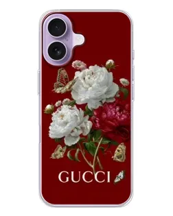 Чехол для iPhone 17 с картинкой «Gucci —  сад»