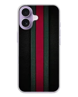 Чехол для iPhone 17 с картинкой «Gucci — неоновая линия»