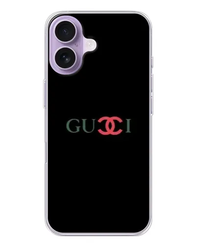 Чехол для iPhone 17 с картинкой «Gucci — красный градиент» Чехол для iPhone 17 с картинкой «Gucci — красный градиент»