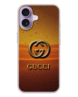 Чехол для iPhone 17 с картинкой «Gucci — солнечный градиент»