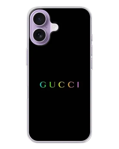 Чехол для iPhone 17 с картинкой «Gucci — неоновый минимализм» Чехол для iPhone 17 с картинкой «Gucci — неоновый минимализм»