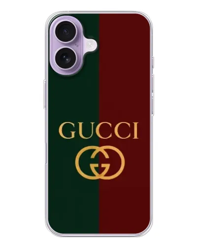 Чехол для iPhone 17 с картинкой «Gucci — темно-зеленый градиент» Чехол для iPhone 17 с картинкой «Gucci — темно-зеленый градиент»