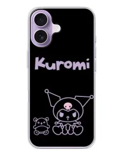 Чехол для iPhone 17 с картинкой «Kuromi — черный минимализм» Чехол для iPhone 17 с картинкой «Kuromi — черный минимализм»