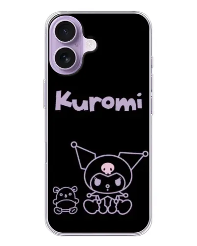 Чехол для iPhone 17 с картинкой «Kuromi — черный минимализм» Чехол для iPhone 17 с картинкой «Kuromi — черный минимализм»