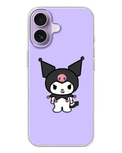 Чехол для iPhone 17 с картинкой «Kuromi — нежный фиолетовый» Чехол для iPhone 17 с картинкой «Kuromi — нежный фиолетовый»