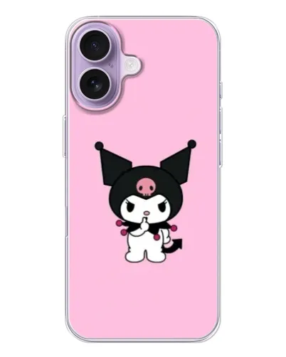 Чехол для iPhone 17 с картинкой «Kuromi — розовая нежность» Чехол для iPhone 17 с картинкой «Kuromi — розовая нежность»