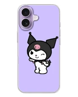Чехол для iPhone 17 с картинкой «Классическая Kuromi»
