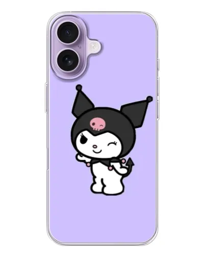 Чехол для iPhone 17 с картинкой «Классическая Kuromi» Чехол для iPhone 17 с картинкой «Классическая Kuromi»