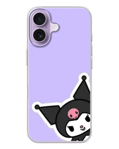 Чехол для iPhone 17 с картинкой «Забавная Kuromi» Чехол для iPhone 17 с картинкой «Забавная Kuromi»