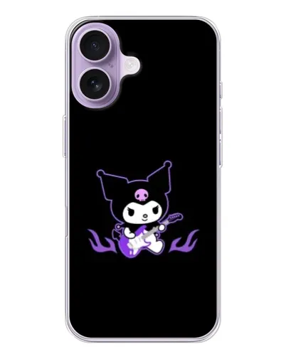 Чехол для iPhone 17 с картинкой «Электрическая Kuromi» Чехол для iPhone 17 с картинкой «Электрическая Kuromi»