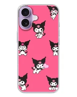 Чехол для iPhone 17 с картинкой «Паттерн с Куроми»