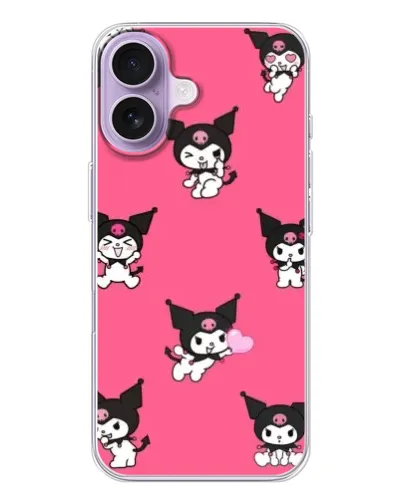 Чехол для iPhone 17 с картинкой «Паттерн с Куроми» Чехол для iPhone 17 с картинкой «Паттерн с Куроми»
