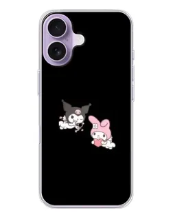 Чехол для iPhone 17 с картинкой «My Melody и Kuromi»