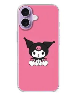 Чехол для iPhone 17 с картинкой «Хмурая Kuromi»