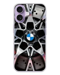 Чехол для iPhone 17 с картинкой «BMW — деталь диска» Чехол для iPhone 17 с картинкой «BMW — деталь диска»