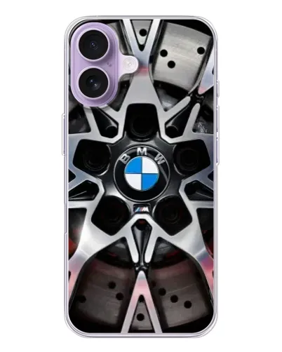 Чехол для iPhone 17 с картинкой «BMW — деталь диска» Чехол для iPhone 17 с картинкой «BMW — деталь диска»