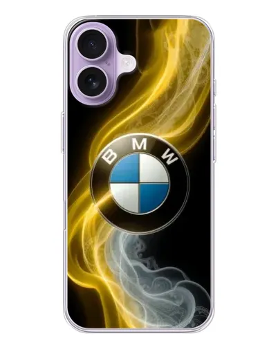 Чехол для iPhone 17 с картинкой «Золотистый дым BMW» Чехол для iPhone 17 с картинкой «Золотистый дым BMW»