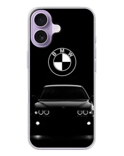 Чехол для iPhone 17 с картинкой «BMW — взгляд из темноты»