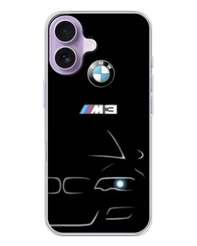 Чехол для iPhone 17 с картинкой «Минималистичный принт BMW M3» Чехол для iPhone 17 с картинкой «Минималистичный принт BMW M3»