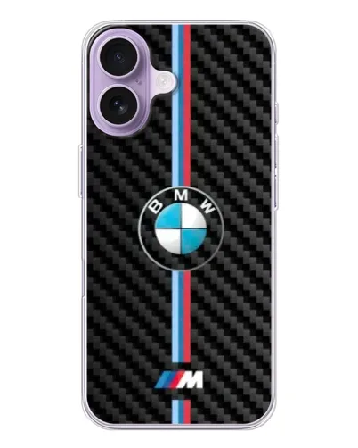 Чехол для iPhone 17 с картинкой «Эмблема BMW и карбон» Чехол для iPhone 17 с картинкой «Эмблема BMW и карбон»