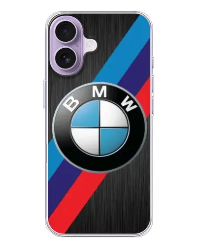 Чехол для iPhone 17 с картинкой «BMW M-stripes стиль» Чехол для iPhone 17 с картинкой «BMW M-stripes стиль»