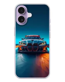 Чохол для iPhone 17 з картинкою «BMW — вогні неону» Чохол для iPhone 17 з картинкою «BMW — вогні неону»