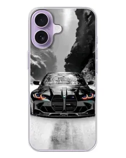 Чохол для iPhone 17 з картинкою «BMW — акварельний дрифт» Чохол для iPhone 17 з картинкою «BMW — акварельний дрифт»