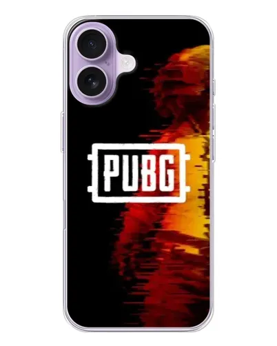 Чехол для iPhone 17 с картинкой «Яркий логотип PUBG»