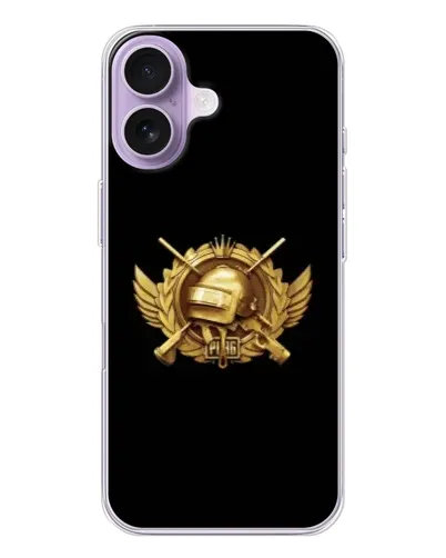 Чехол для iPhone 17 с картинкой «PUBG — оранжевый градиент»