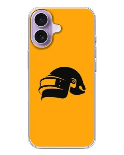 Чехол для iPhone 17 с картинкой «PUBG — золотой шлем»