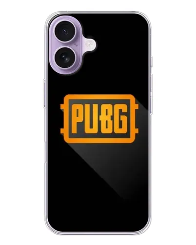 Чехол для iPhone 17 с картинкой «PUBG — рамка лого»