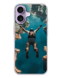 Чехол для iPhone 17 с картинкой «PUBG — свободное падение»