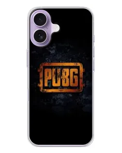 Чехол для iPhone 17 с картинкой «PUBG — золотой логотип»