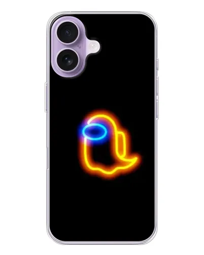 Чехол для iPhone 17 с картинкой «Among Us неоновое сияние» Чехол для iPhone 17 с картинкой «Among Us неоновое сияние»