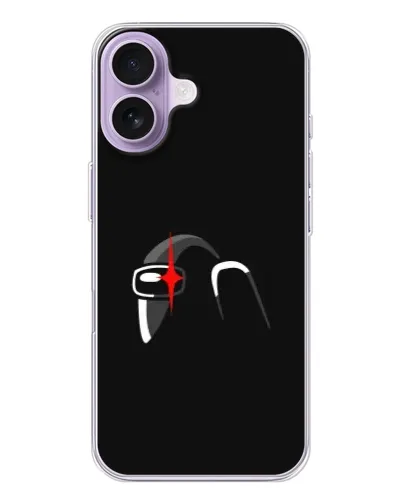 Чехол для iPhone 17 с картинкой «Among Us шлем» Чехол для iPhone 17 с картинкой «Among Us шлем»