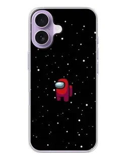 Чехол для iPhone 17 с картинкой «Красный Among Us»