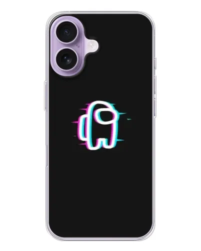 Чехол для iPhone 17 с картинкой «Among Us неон» Чехол для iPhone 17 с картинкой «Among Us неон»