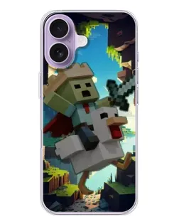 Чехол для iPhone 17 с картинкой «Стив и гусь» Чехол для iPhone 17 с картинкой «Стив и гусь»