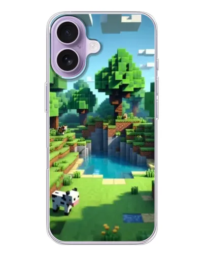 Чехол для iPhone 17 с картинкой «Minecraft летний день» Чехол для iPhone 17 с картинкой «Minecraft летний день»