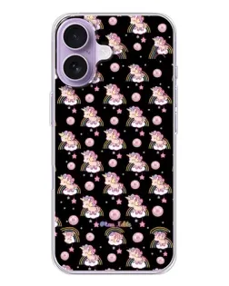 Чехол для iPhone 17 с картинкой «Magic Unicorn паттерн»